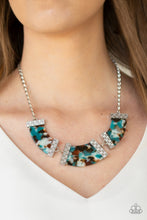 Load image into Gallery viewer, Paparazzi - HAUTE-Blooded - Blue Necklace