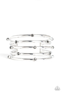 Paparazzi - Sugarlicious Sparkle - Silver Bracelet