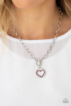 Load image into Gallery viewer, Paparazzi- With My Whole Heart - Red Necklace