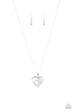 Load image into Gallery viewer, Paparazzi Cupid Charm - White