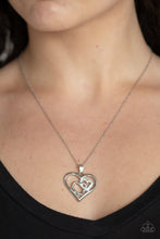 Load image into Gallery viewer, Paparazzi Cupid Charm - White
