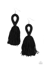 Load image into Gallery viewer, Paparazzi Tassels and Tiaras - Black