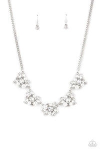Paparazzi HEIRESS of Them All - White Necklace