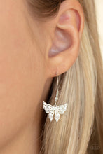 Load image into Gallery viewer, Paparazzi Bountiful Butterflies - White