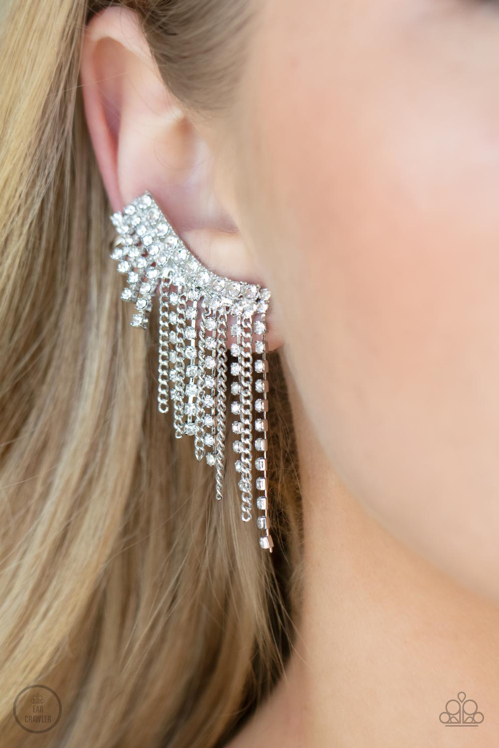 Paparazzi Thunderstruck Sparkle - White
