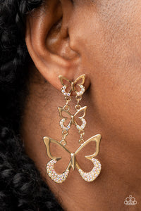 Paparazzi Flamboyant Flutter - Multi Gold