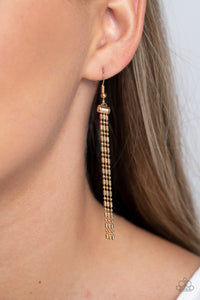 Paparazzi Cascading Chains - Gold