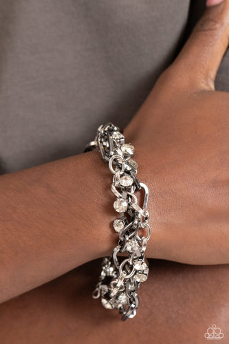 Paparazzi Two-Tone Taste - Silver