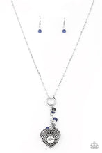 Load image into Gallery viewer, Paparazzi-Mom Hustle - Blue Necklace